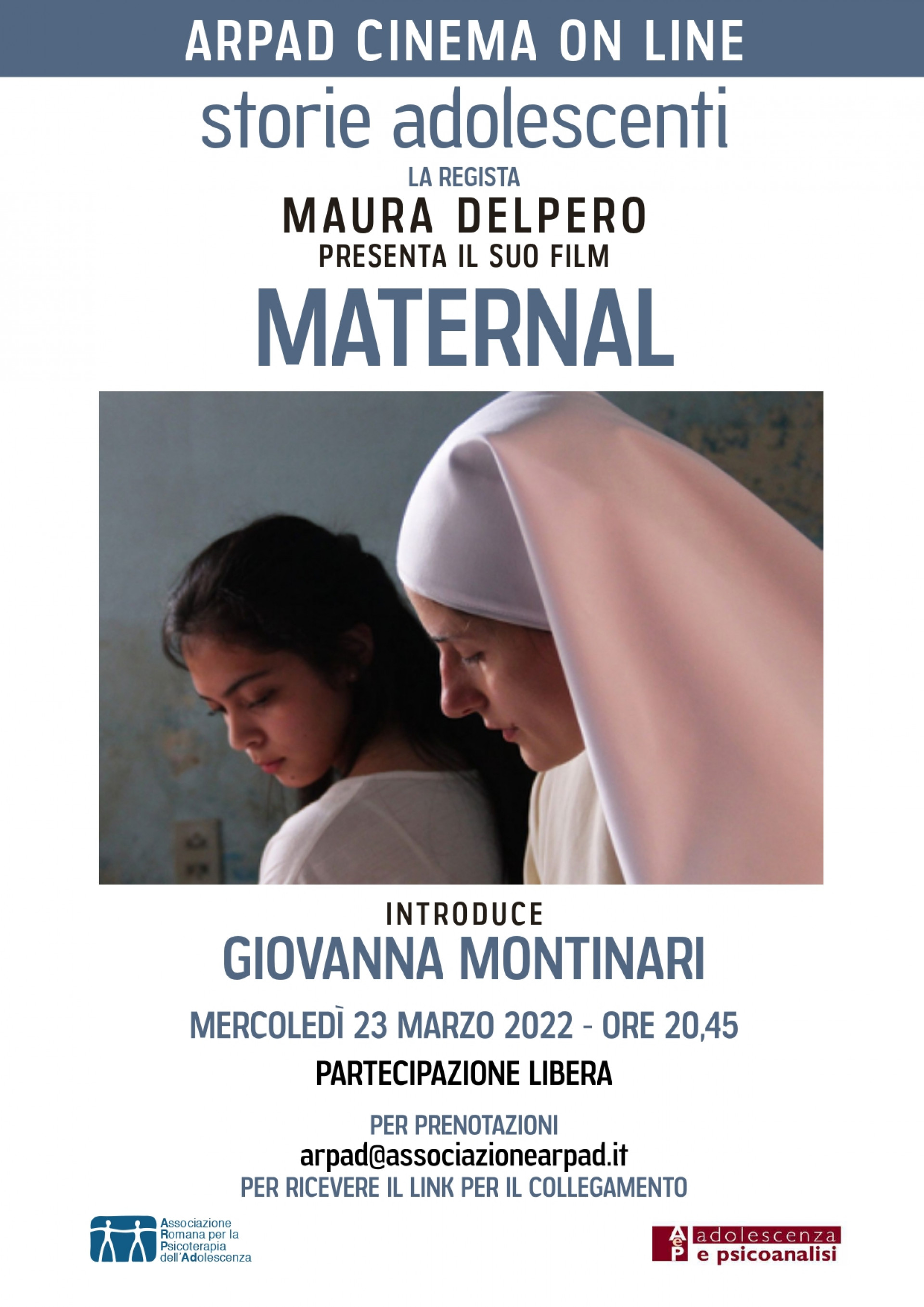 ARPAd CINEMA online - film "MATERNAL" di Maura Delpero